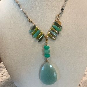 Multi Bead chain necklace